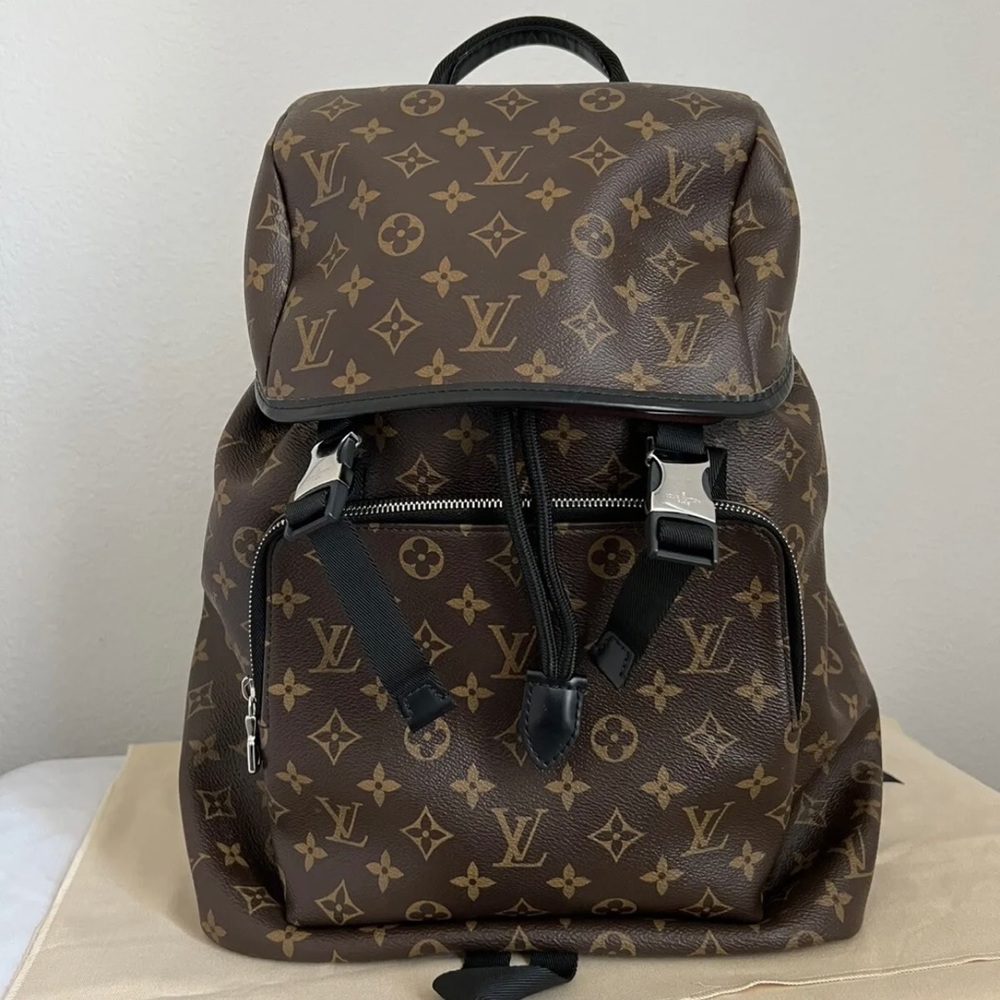 Louis Vuitton Zack backpack Monogram Macassar Canvas Noir SOLD